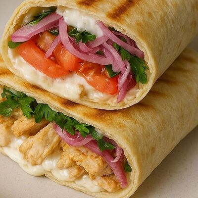 Кавказская в Уголок Вкуса шаурма в кляре по цене 469 ₽