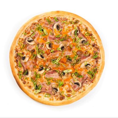 Пицца Карбонара в 4 Лосося по цене 619