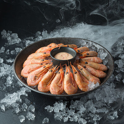 Копченые креветки в Изи Паб по цене 1495 ₽