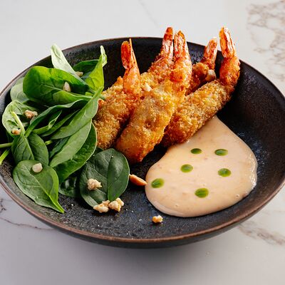 Хрустящие креветки с соусом чили в Сплетни by Anna Asti по цене 950 ₽