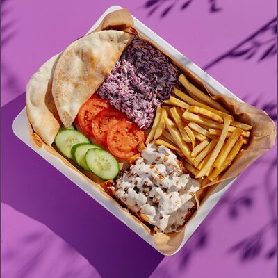 На тарелке фри в Вертимский по цене 599 ₽