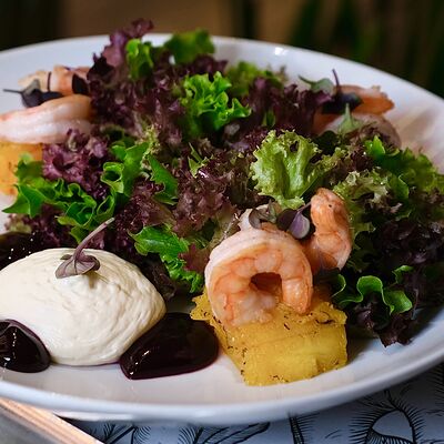 Салат с креветками и тыквой в ТЁРКА по цене 39 р.