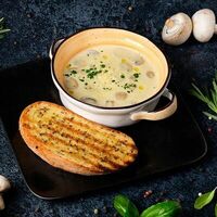 Суп Сливочно-сырный с грибами в Mesto Sushi & Grill