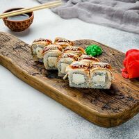 Ролл Сливочный угорь в King WokRoll