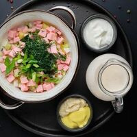 Окрошка овощная в Mesto Sushi & Grill