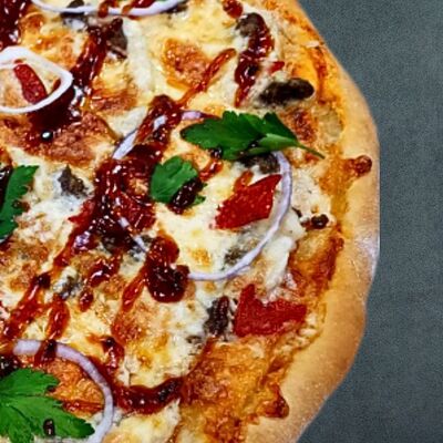 Пицца Микс Барбекю в Тобико по цене 1700 ₽