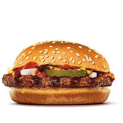 Гамбургер в Бургер Кинг по цене 100 ₽