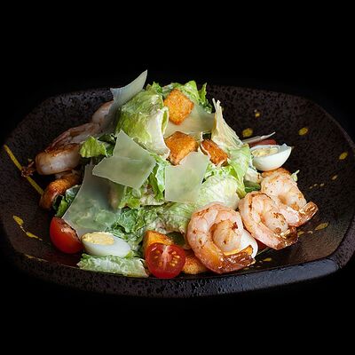 Цезарь с креветками в Nishiki по цене 790 ₽