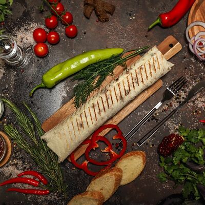 Шаурма вегетарианская в Шашлычная бостан по цене 299 ₽