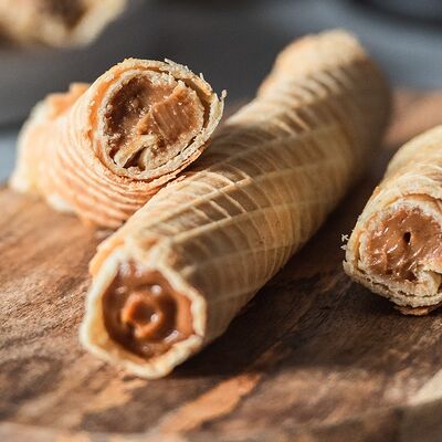 Вафельная трубочка с вареной сгущенкой в Coffee Like по цене 220 ₽