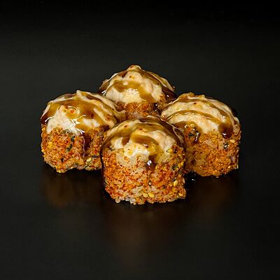 Запеченный с тартаром из лосося и шичими в Pipizza по цене 420 ₽