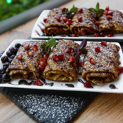 Блинчики с творогом в Пекарня 50 лет СССР по цене 470 ₽