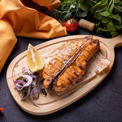 Шашлык из лососяв Гранд Терраса по цене 900 ₽