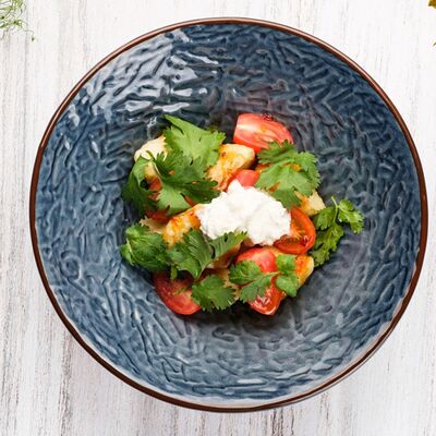 Баклажаны в карамели с сыром страчателла в Мука по цене 800 ₽