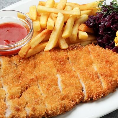 Шницель из свинины в Максимилианс по цене 690 ₽