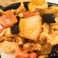 Курица на сковородке в Хаочи
