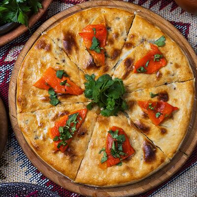 Кубдари из говядины и свинины XL в Хинкальная по цене 1225 ₽