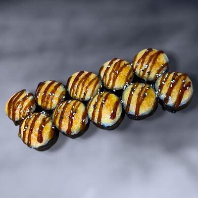 Запеченный ролл с курицей в Будь проще по цене 509 ₽