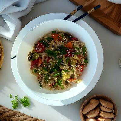 Тяхан с Овощами Гриль в WoKING по цене 624 ₽