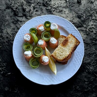 Рулетики из Лосося в Траттория Ла Вилла по цене 1122 ₽