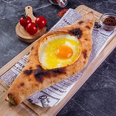 Хачапури по-аджарски350г в Грузинская история №1 по цене 920 ₽