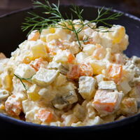 Салат Оливье в Гриль Ру