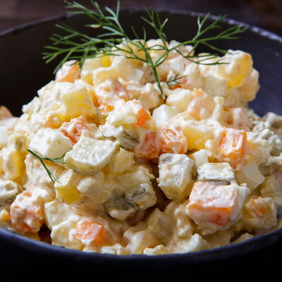 Салат Оливье в Гриль Ру по цене 200