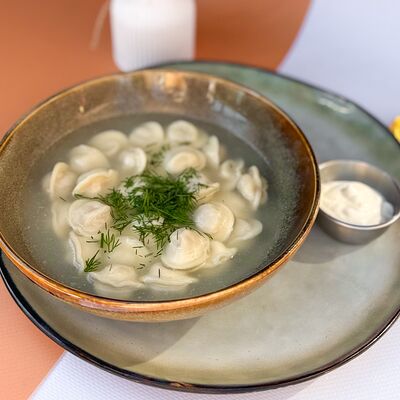 Пельмени со сметаной в Wow Tortik по цене 470 ₽