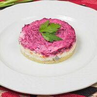 Салат сельдь под шубой lite в Мушмула