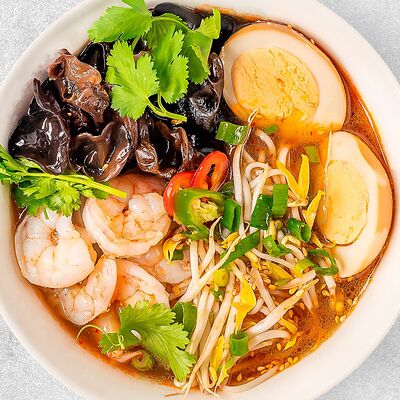 Рамен с креветками в Pho & Ramen Gastroport по цене 560 ₽