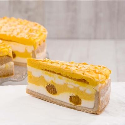 Чизкейк манго-маракуйя в TAVO ROTTO по цене 295 ₽