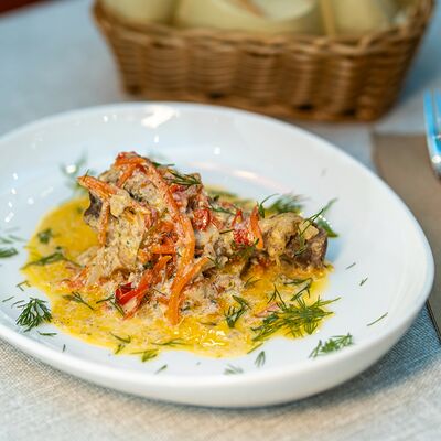 Курица в сливках в Есть на море по цене 250 ₽