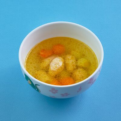 Детский суп с кнелями из индейки в ЛарисуВаннуХочу по цене 320