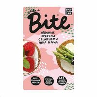 Овсяные крекеры c семенами льна и чиа Bite в Азбука Вкуса Экспресс Меню
