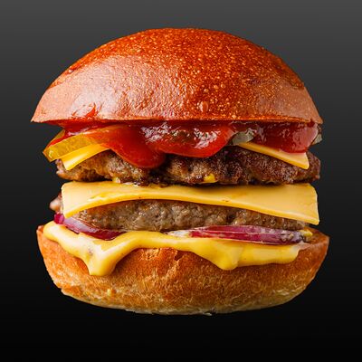 Двойной чизбургер в ПарККинг по цене 20 р.