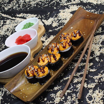 Запеченный Фудзи в Много пиццы по цене 579 ₽