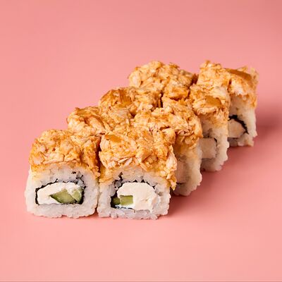 Спайси ролл с курицей в Русские роллы по цене 450 ₽