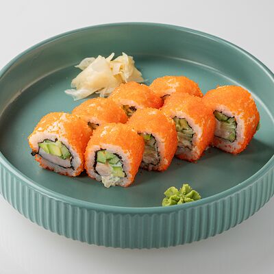 Калифорния креветка в Роллпепперони по цене 660 ₽