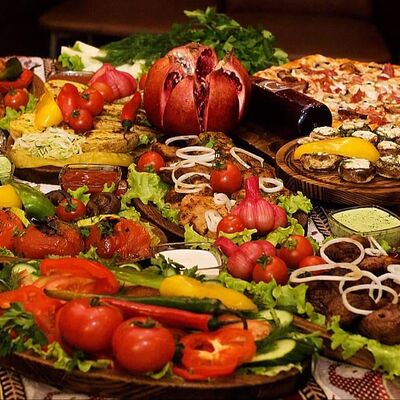 Шашлык из куриной грудки в Mangal House по цене 390 ₽