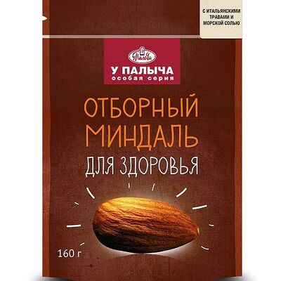 Миндаль с итальянскими травами и морской солью в У Палыча. С пылу, с жару! по цене 741 ₽