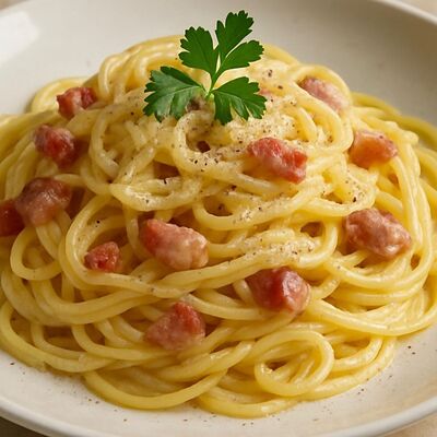 Паста Карбонара в SushiBOX по цене 509 ₽