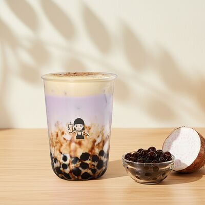 Молочный таро boo booв Met tea по цене 610 ₽