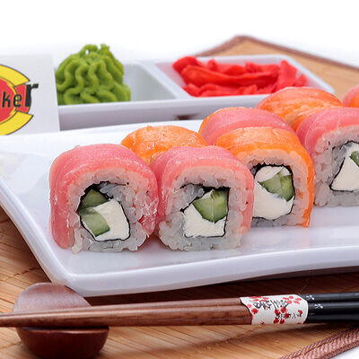 Ролл Сяке-тунв Sushiwoker по цене 670 ₽
