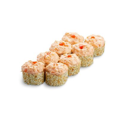 Острый ролл с лососем в Румянцев по цене 429 ₽