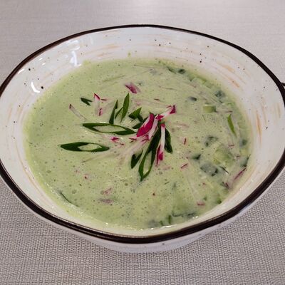 Окрошка в Марсель кафе-кондитерская по цене 466 ₽