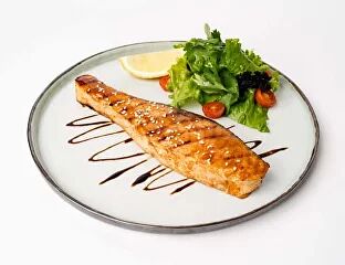 Стейк из сёмги в азиатском стиле в Tez Cook по цене 3350 ₸