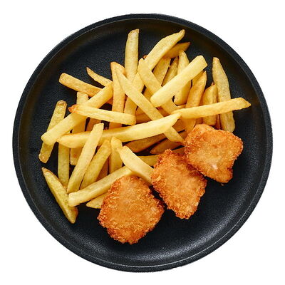 Наггетсы с фри и кетчупом в PokeWoke по цене 330 ₽