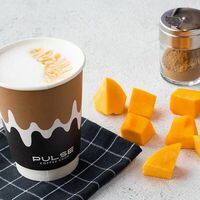 Латте пряная тыква в Pulse Coffee