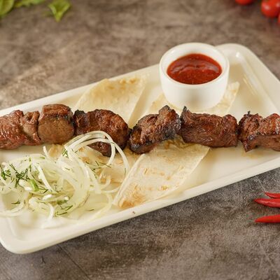 Шашлык из говядины в Чайхона Вадуд по цене 770 ₽