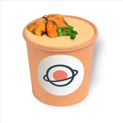 Крем-суп с мидиями в KOSMOBOX по цене 269 ₽